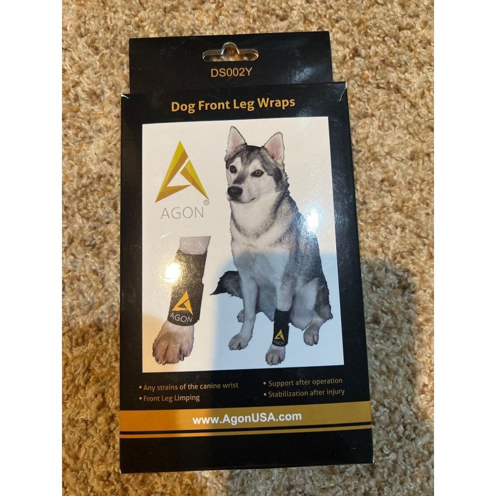Agon® Dog Front Leg Brace Paw Compression Wraps [DS002Y] - Picture 10 of 11